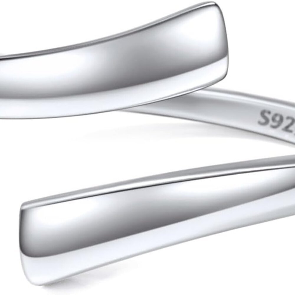 Sterling Silver Toe Ring Adjustable Hypoallergeni… - image 1